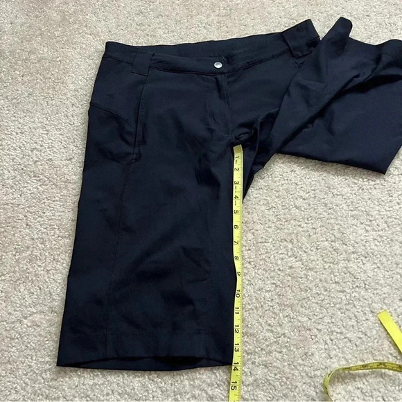 Pearl Izumi Bermuda Biking Cycling Shorts 14” Women Size Medium Black Outdoor - Picture 4 of 16